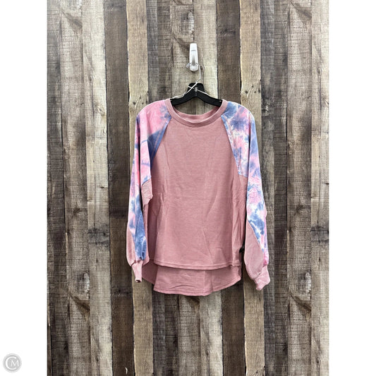 Top Long Sleeve By Umgee In Pink, Size: S
