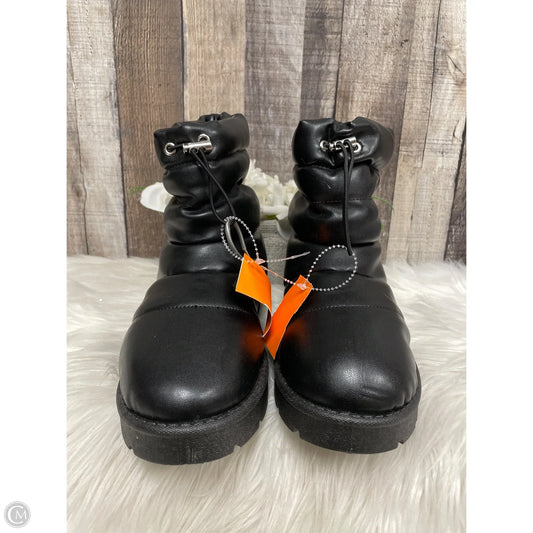 Boots Snow By Bamboo In Black, Size: 8.5