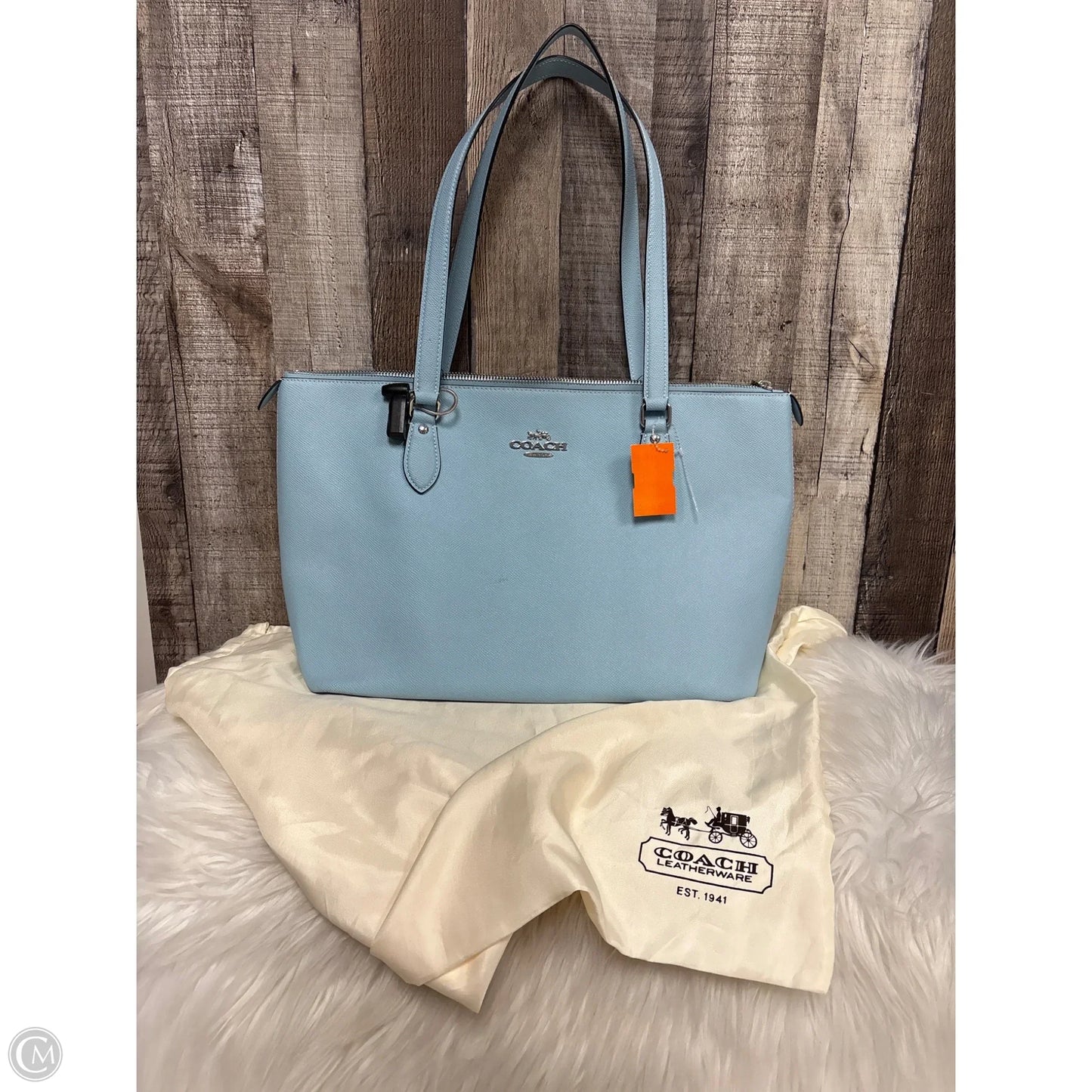 Handbag Designer By Coach, Size: Medium