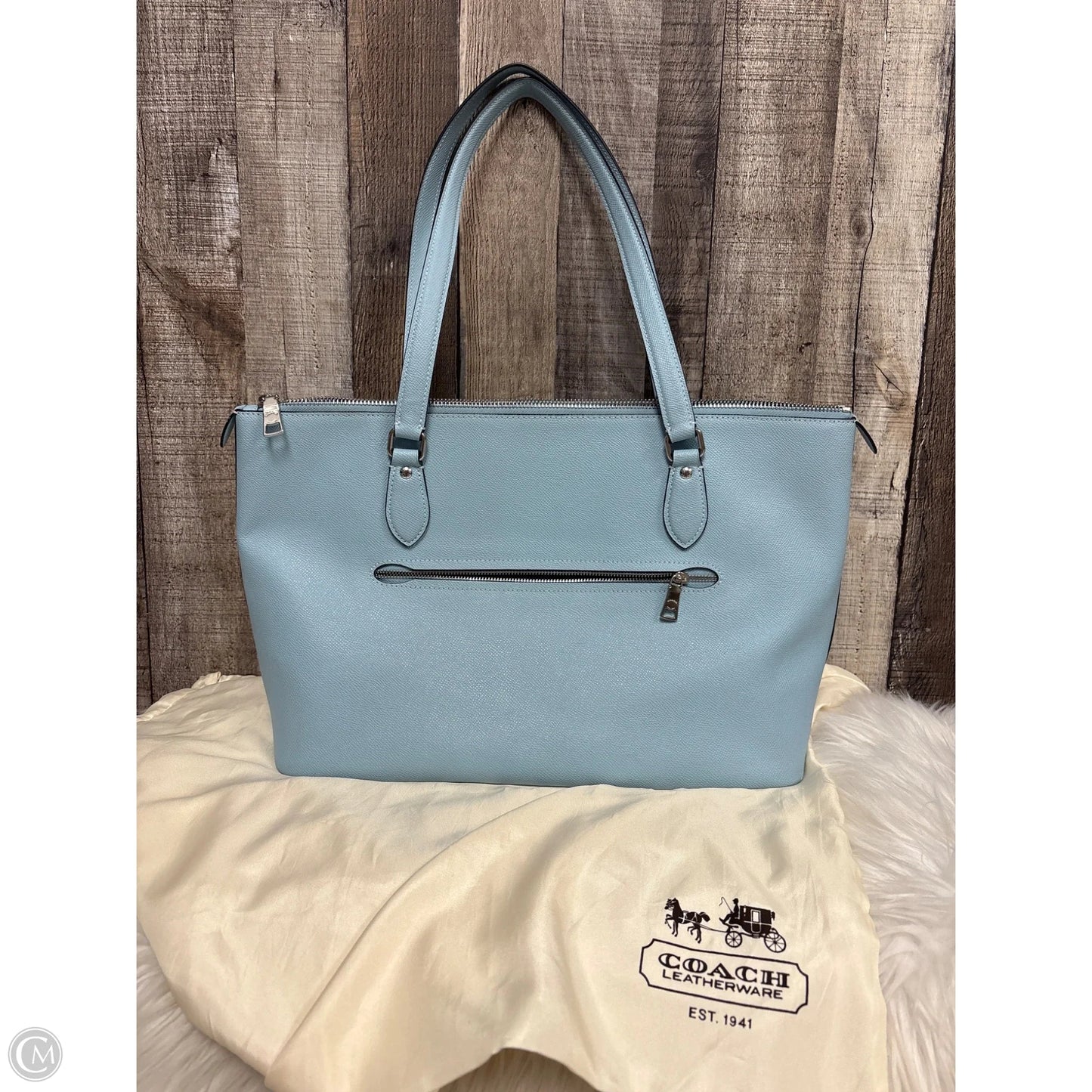 Handbag Designer By Coach, Size: Medium