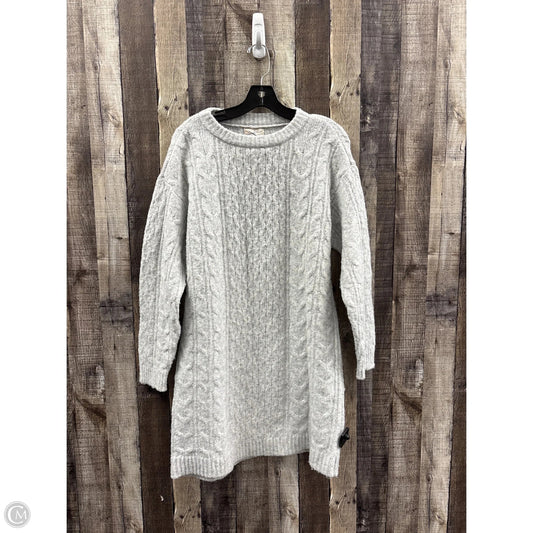 Dress Sweater By Universal Thread In Grey, Size: S