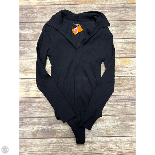 Bodysuit By Abercrombie And Fitch In Black, Size: L