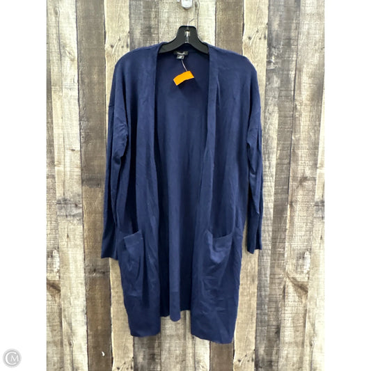 Cardigan By Halogen In Navy, Size: L