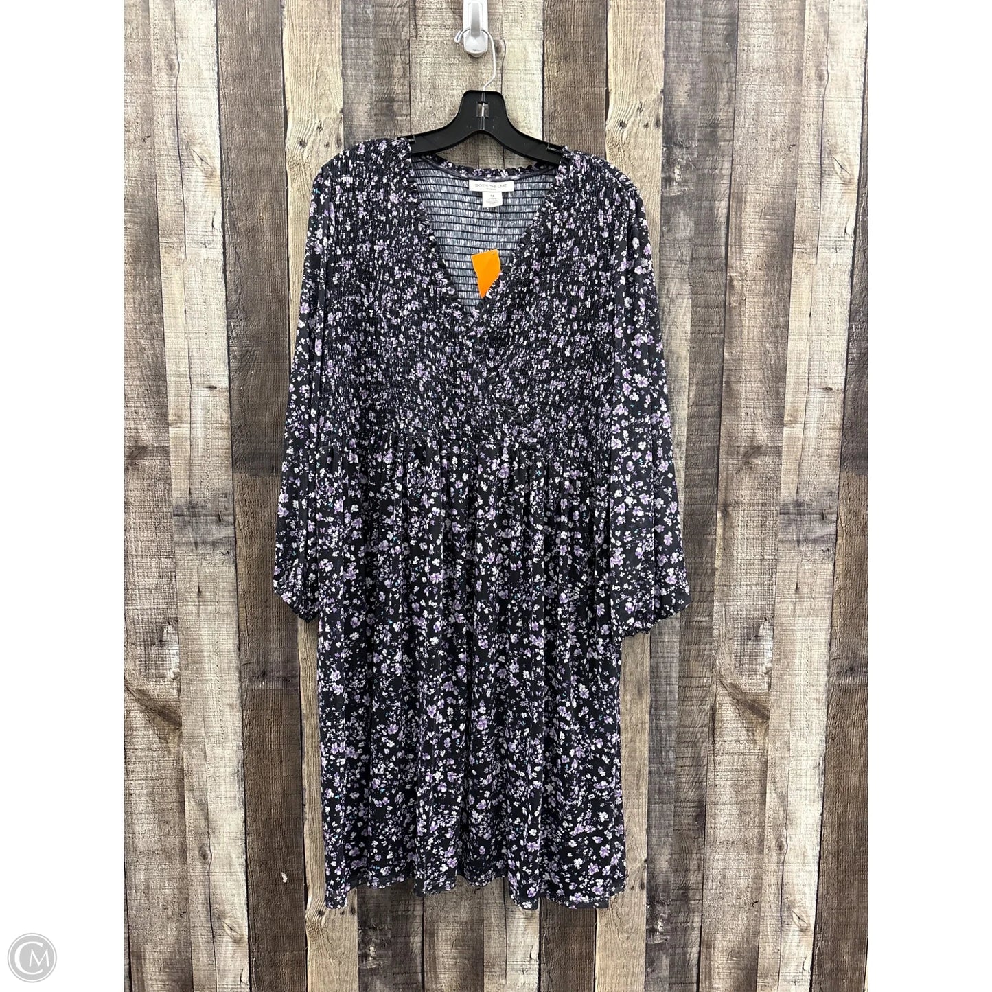 Dress Casual Short By Skyes The Limit In Black, Size: 1x