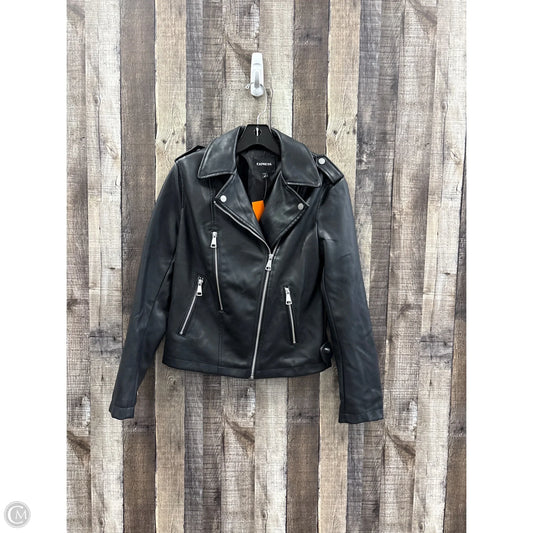 Jacket Moto By Express In Black, Size: Xs