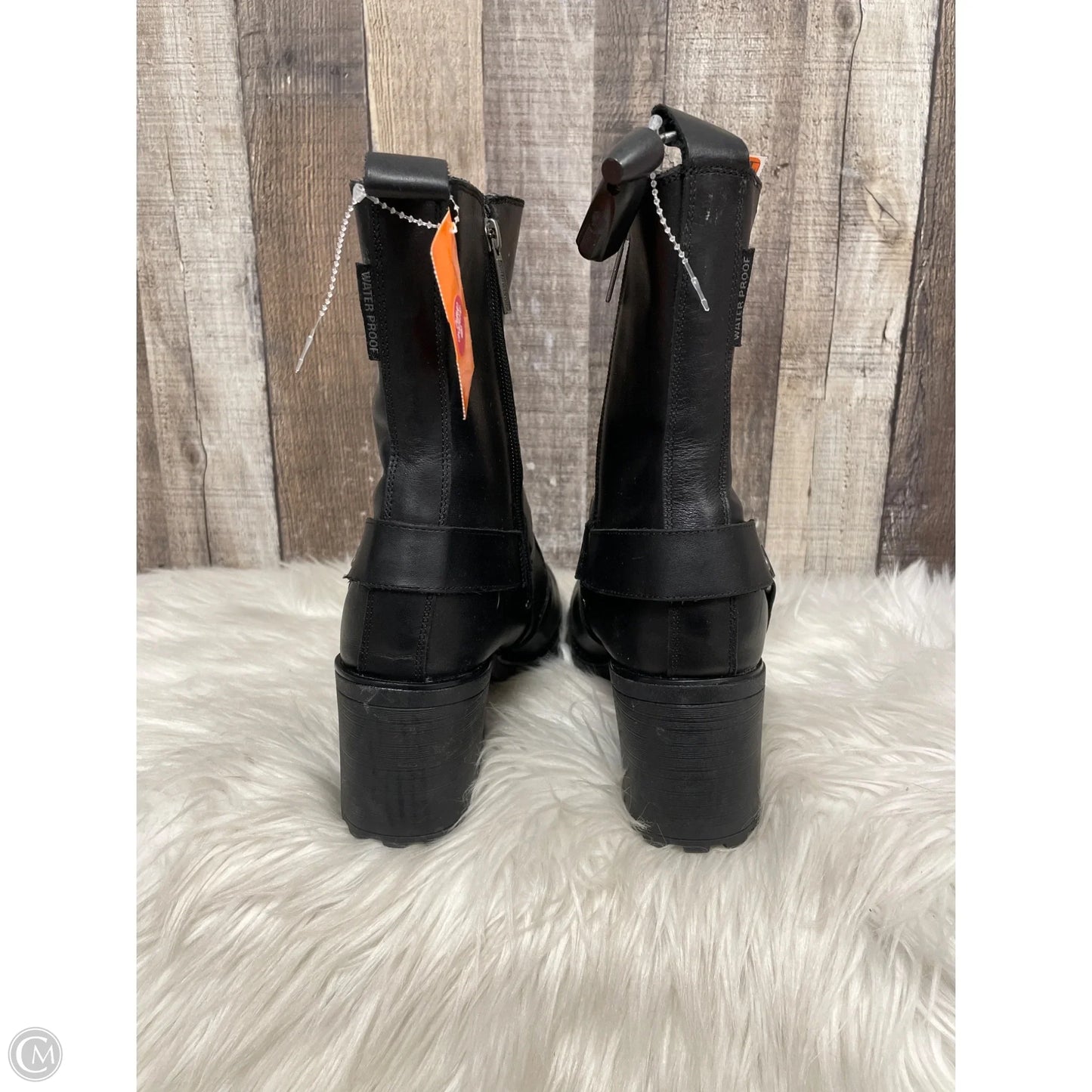 Boots Combat By Harley Davidson In Black, Size: 8.5