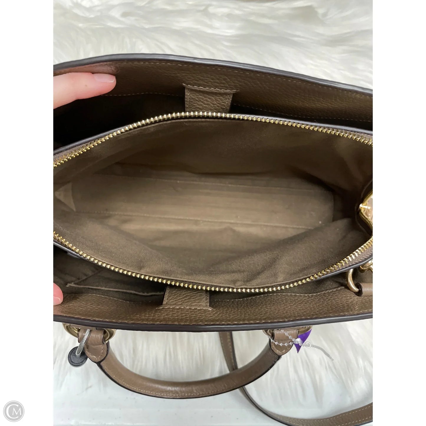Handbag Designer By Coach, Size: Medium