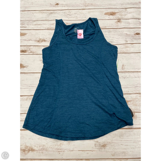 Athletic Tank Top By Gaiam In Teal, Size: L