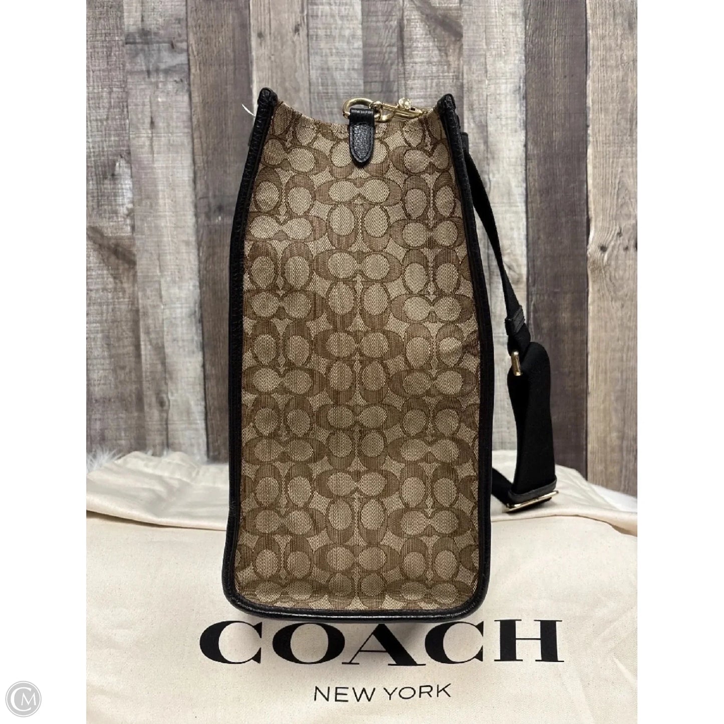 Tote Designer By Coach, Size: Large