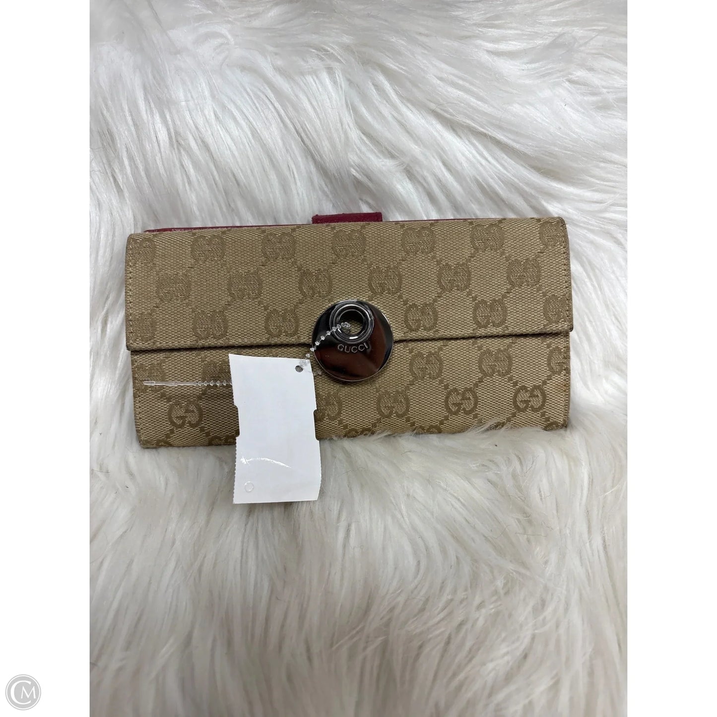 Wallet Luxury Designer By Gucci, Size: Medium
