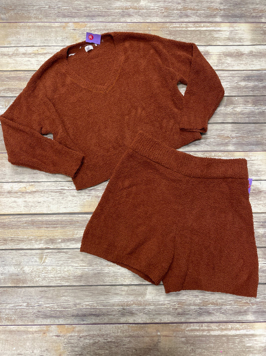 Brown Shorts Set Stars Above, Size L