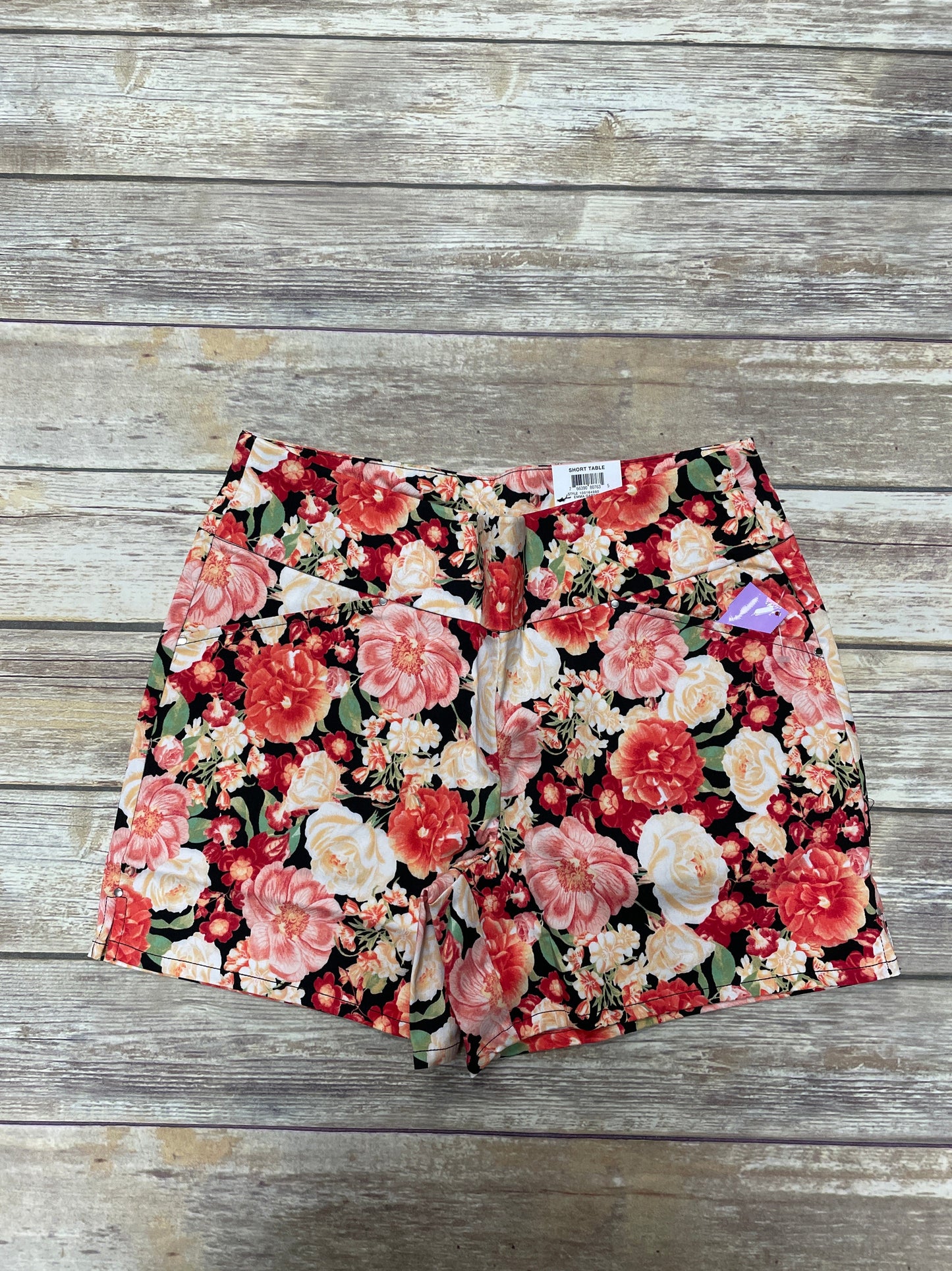 Floral Print Shorts Inc, Size 10