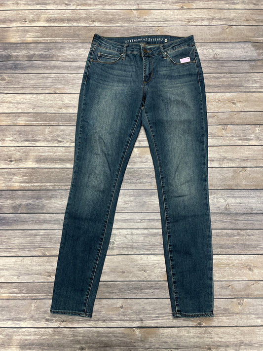 Jeans Skinny By Articles Of Society In Blue Denim, Size: 6