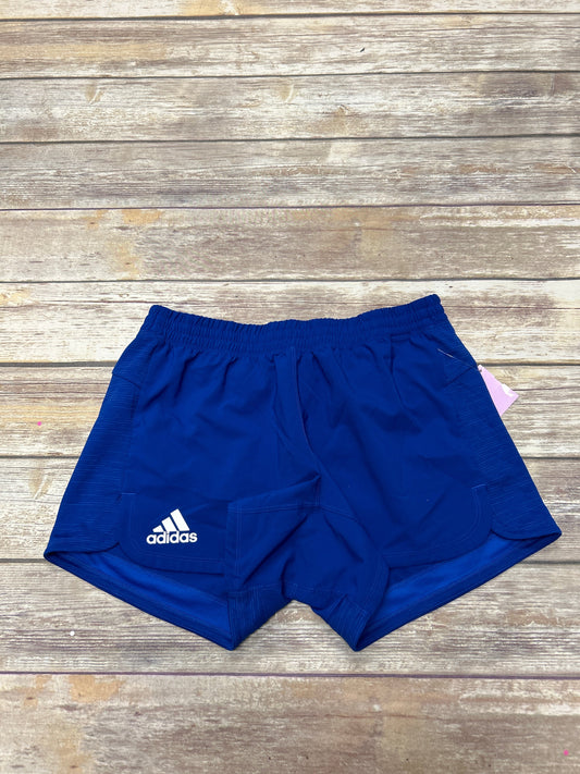 Blue Athletic Shorts Adidas, Size M