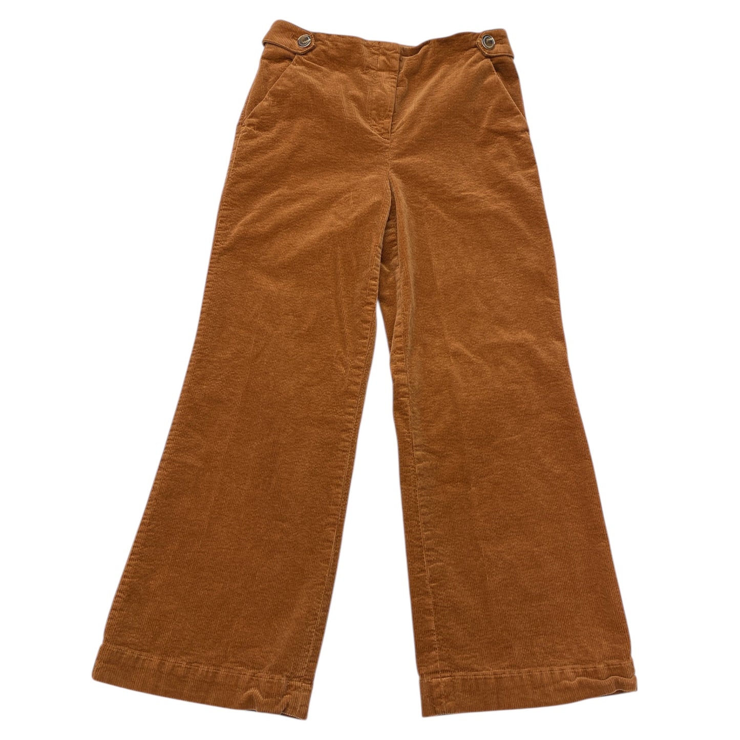 Pants Corduroy By Talbots In Brown, Size:4P