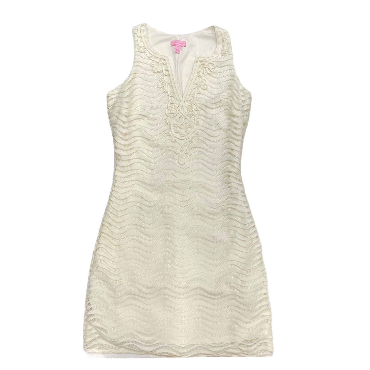 Dress Casual Short By Lilly Pulitzer In Cream, Size: Xs