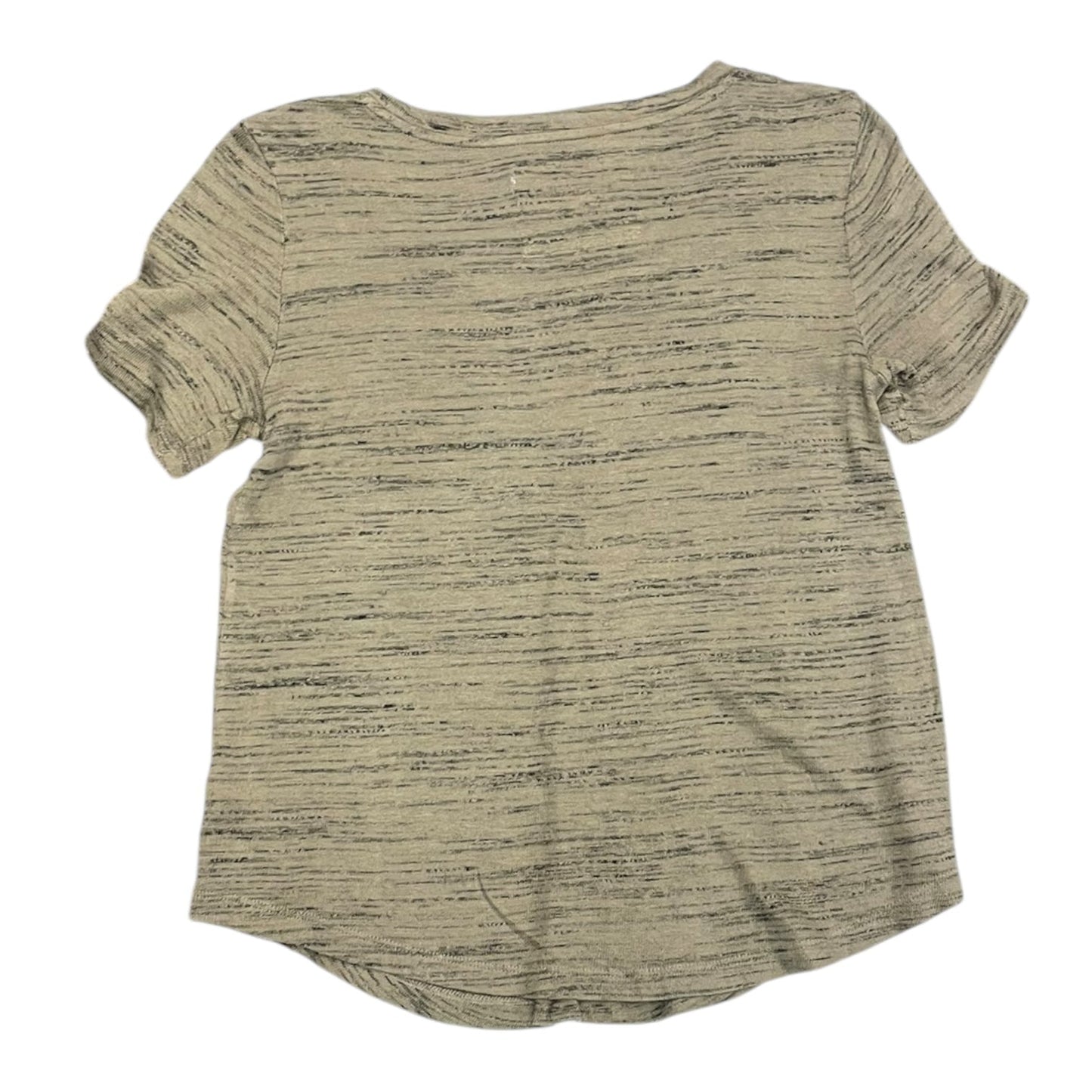 Top Short Sleeve By Anthropologie In Green, Size: Xs