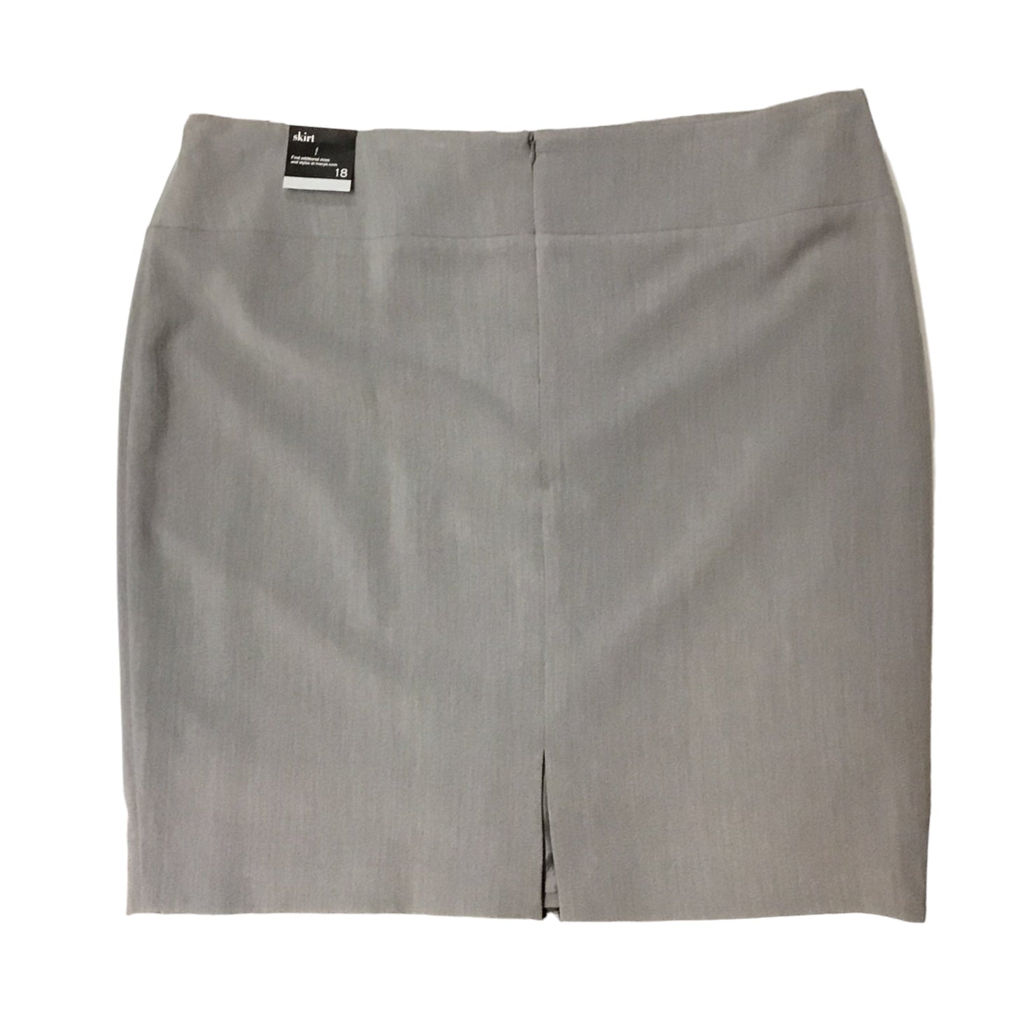 Skirt Midi By Alfani In Grey, Size: Xxl