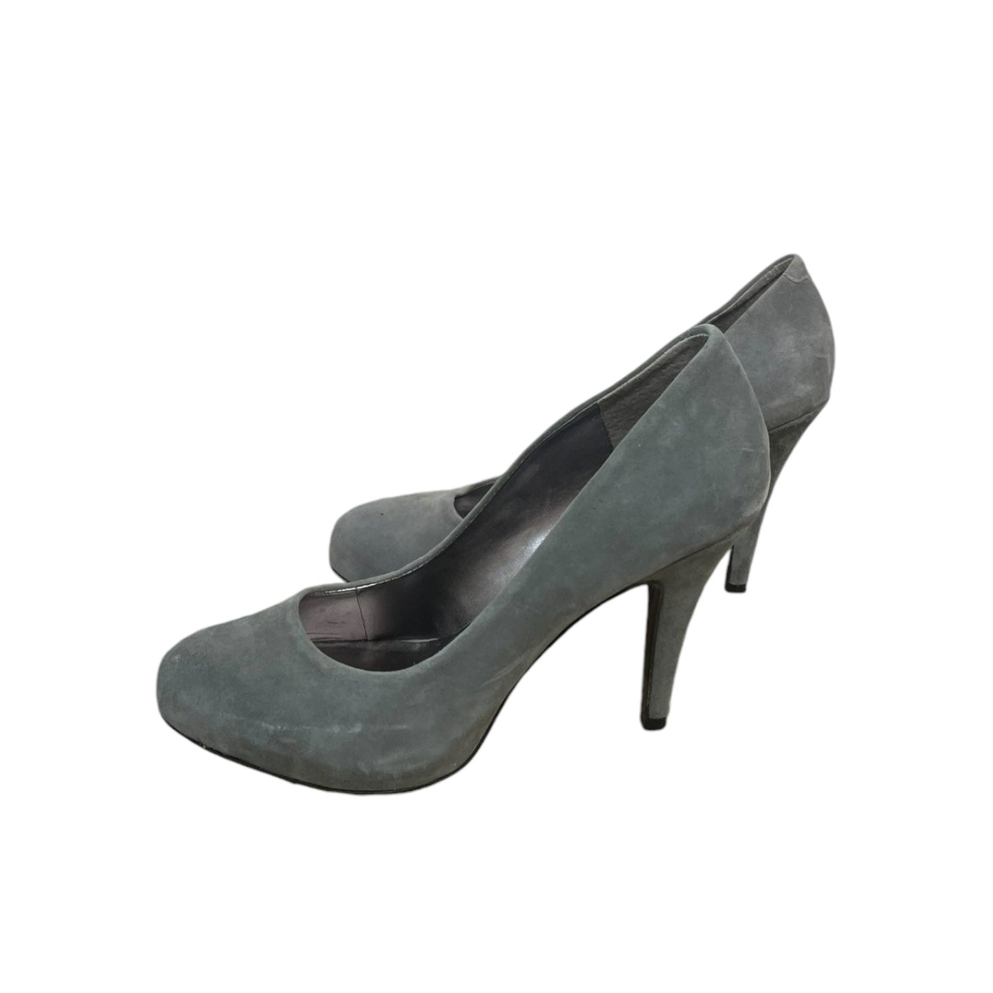 Shoes Heels Stiletto By Nine West In Grey, Size: 6.5