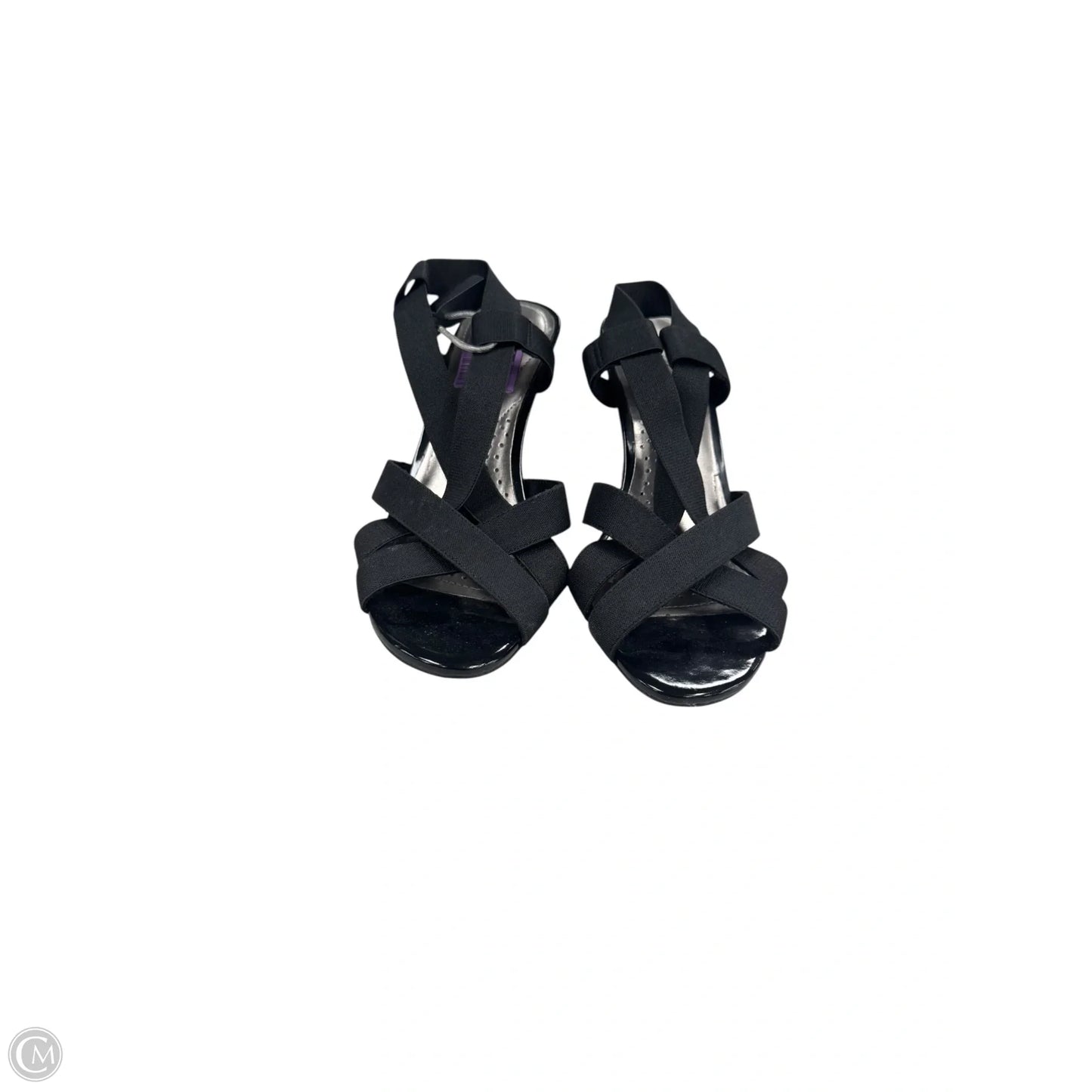 Sandals Heels Stiletto By Dexflex In Black, Size: 8