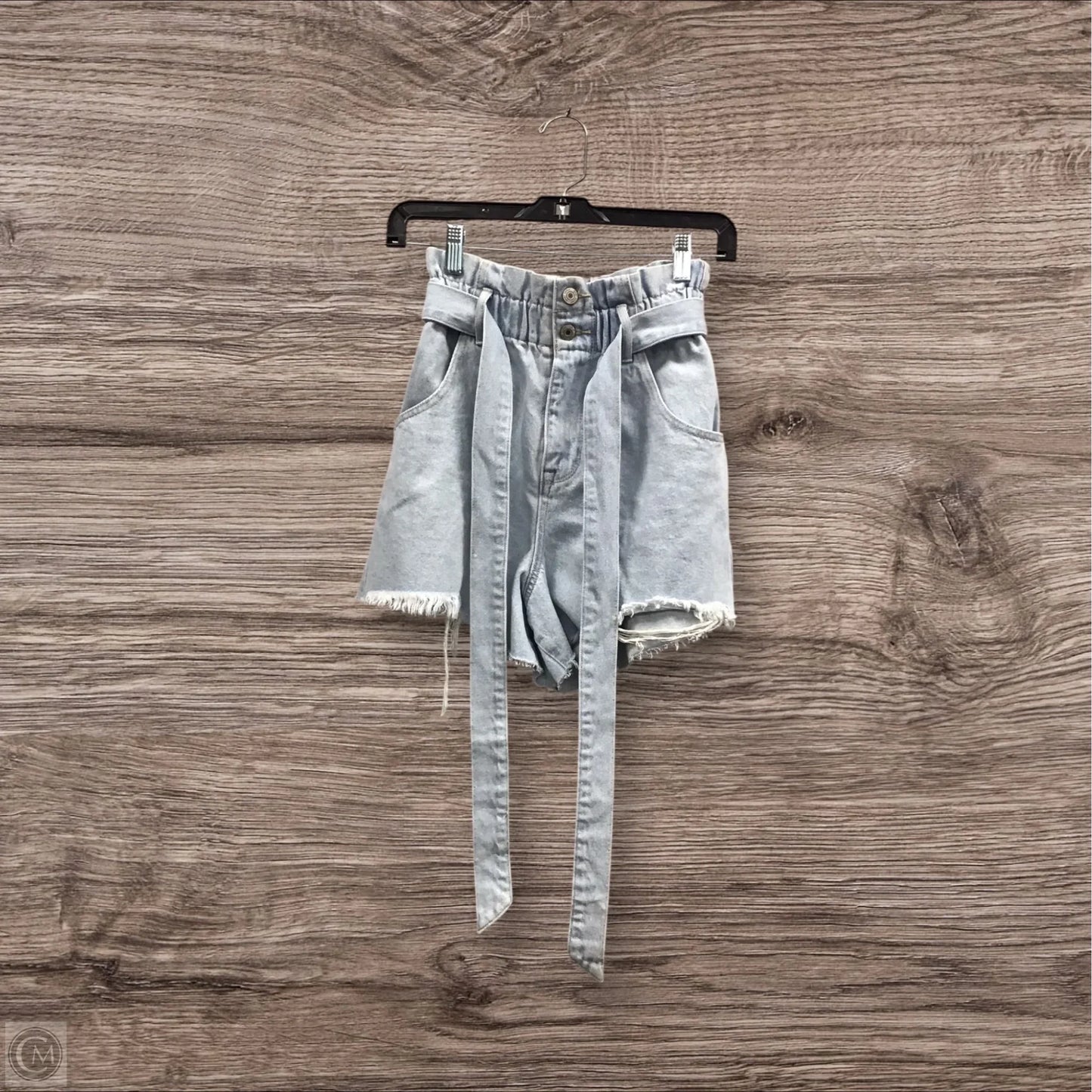 Shorts By Vervet In Blue Denim, Size: S