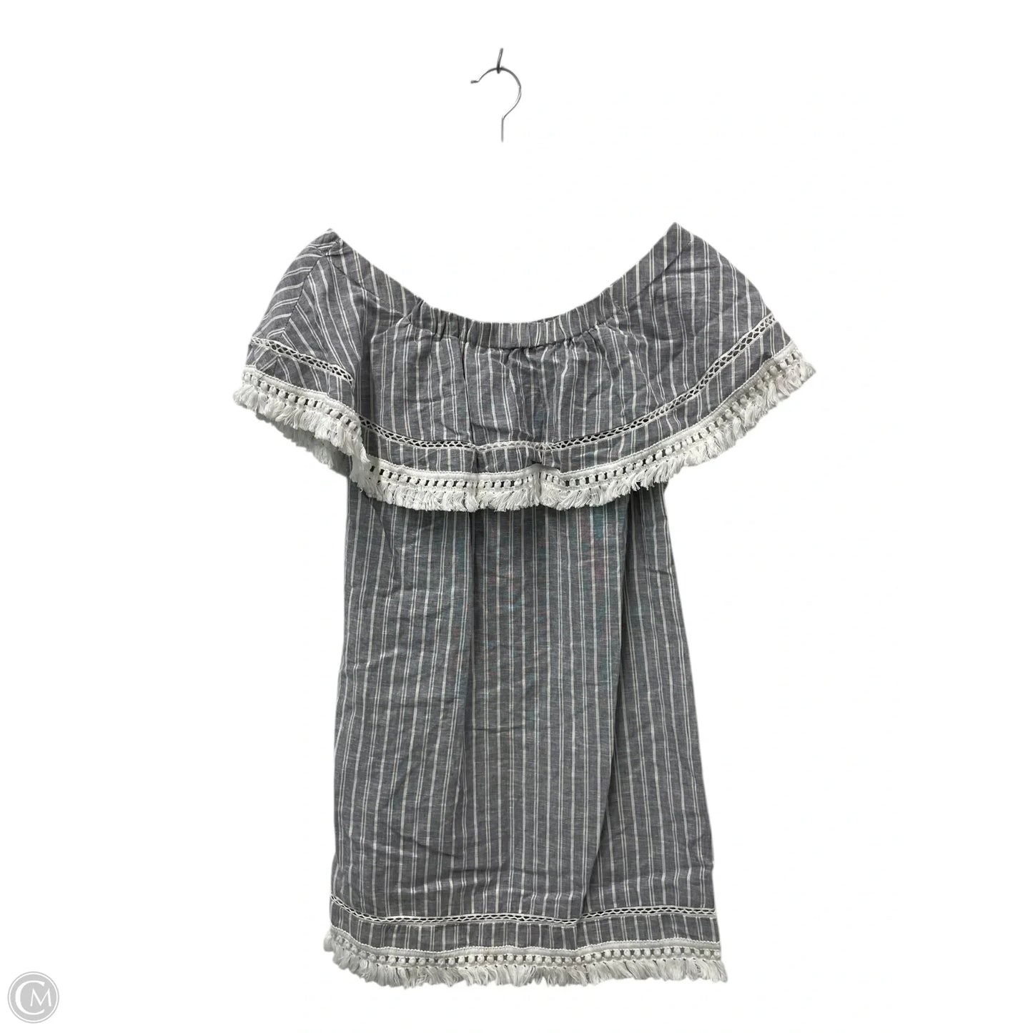 Dress Casual Short By 1.state In Grey & White, Size: Xs