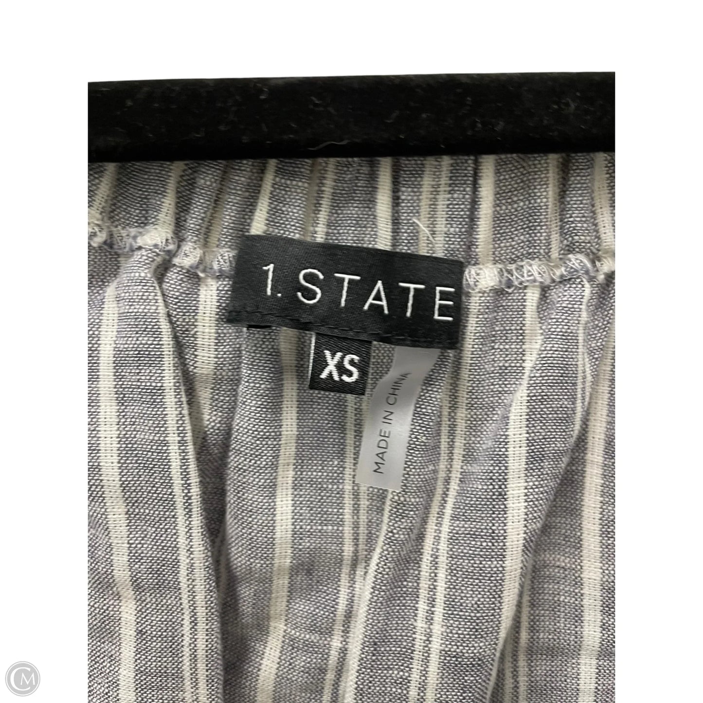 Dress Casual Short By 1.state In Grey & White, Size: Xs