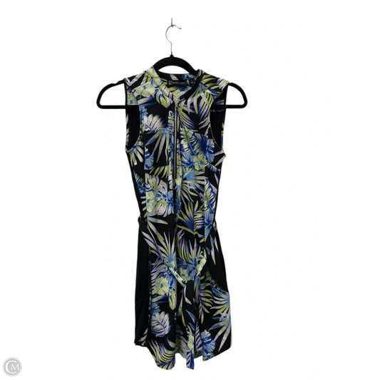 Dress Casual Short By New York And Co In Black & Blue, Size: S