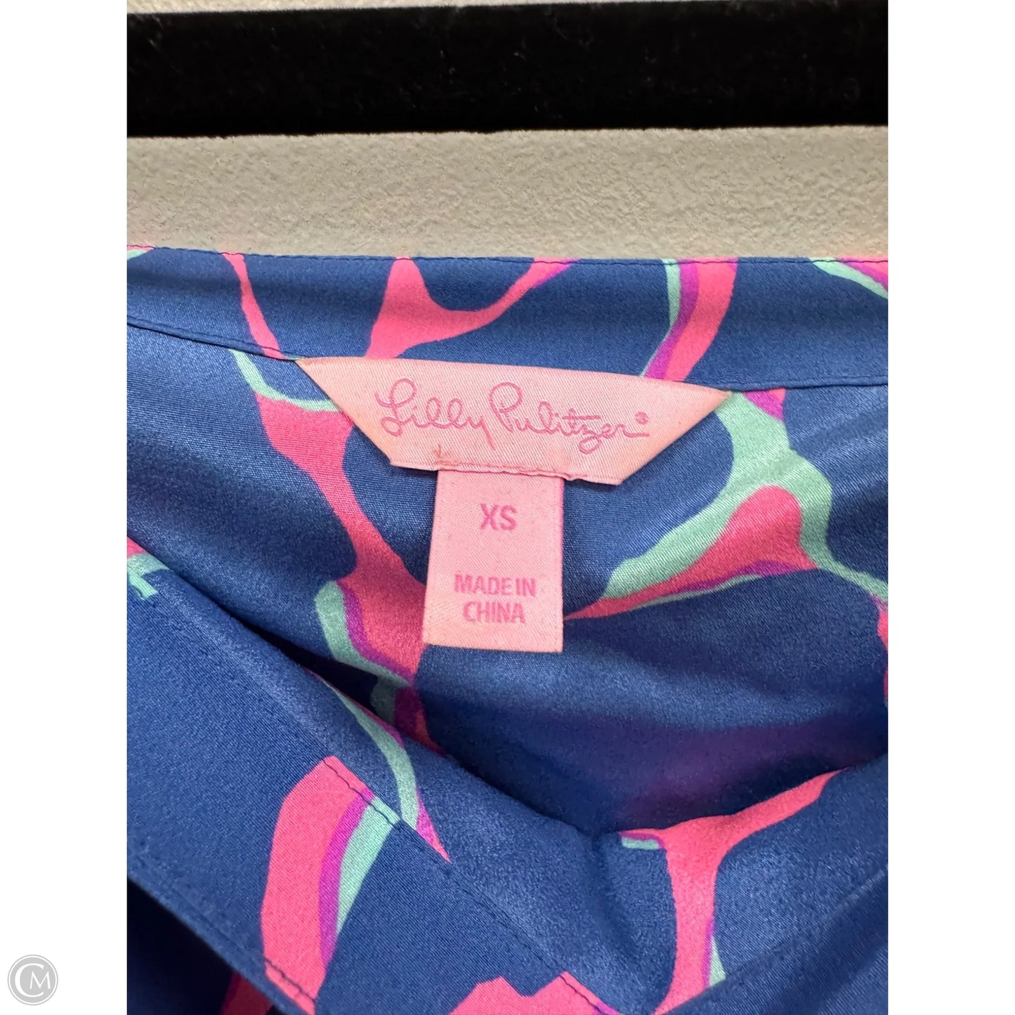 Dress Designer By Lilly Pulitzer In Blue & Pink, Size: Xs