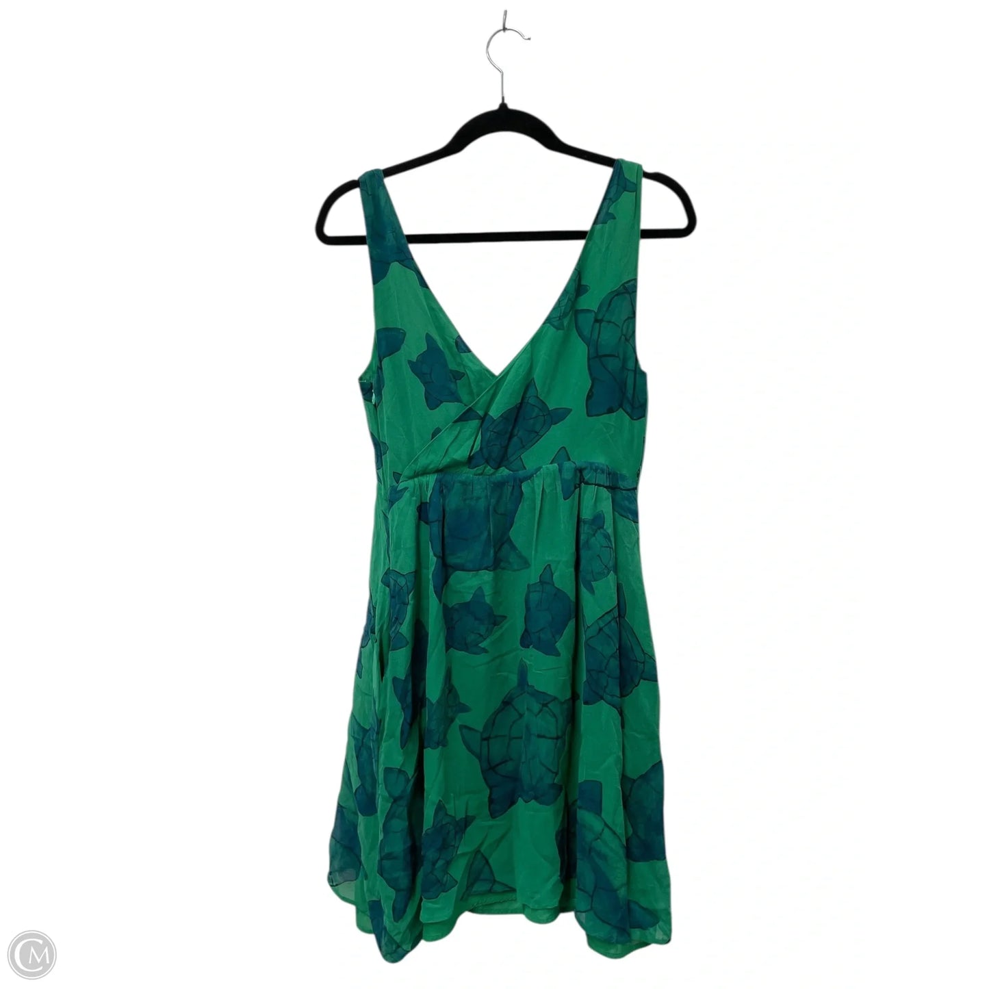 Dress Casual Short By Moulinette Soeurs In Blue & Green, Size: 4
