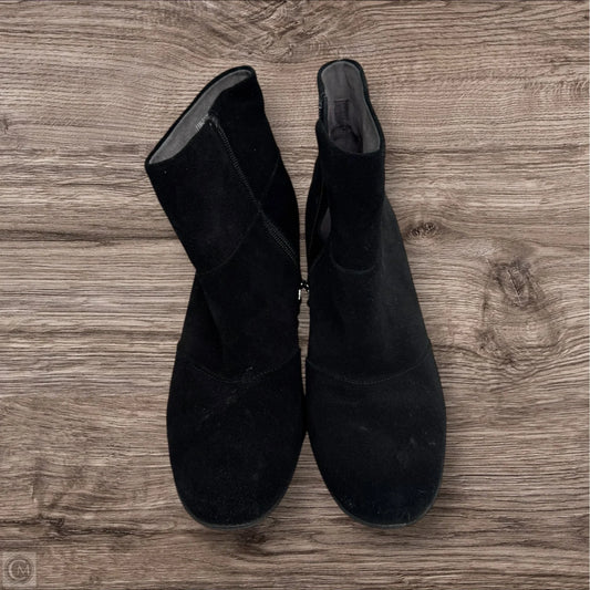 Boots Ankle Heels By Clothes Mentor In Black, Size: 11