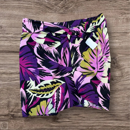 Skirt Mini & Short By Target In Tropical Print, Size: 14