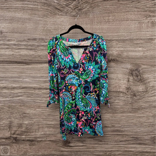 Dress Designer By Lilly Pulitzer In Blue & Green, Size: S