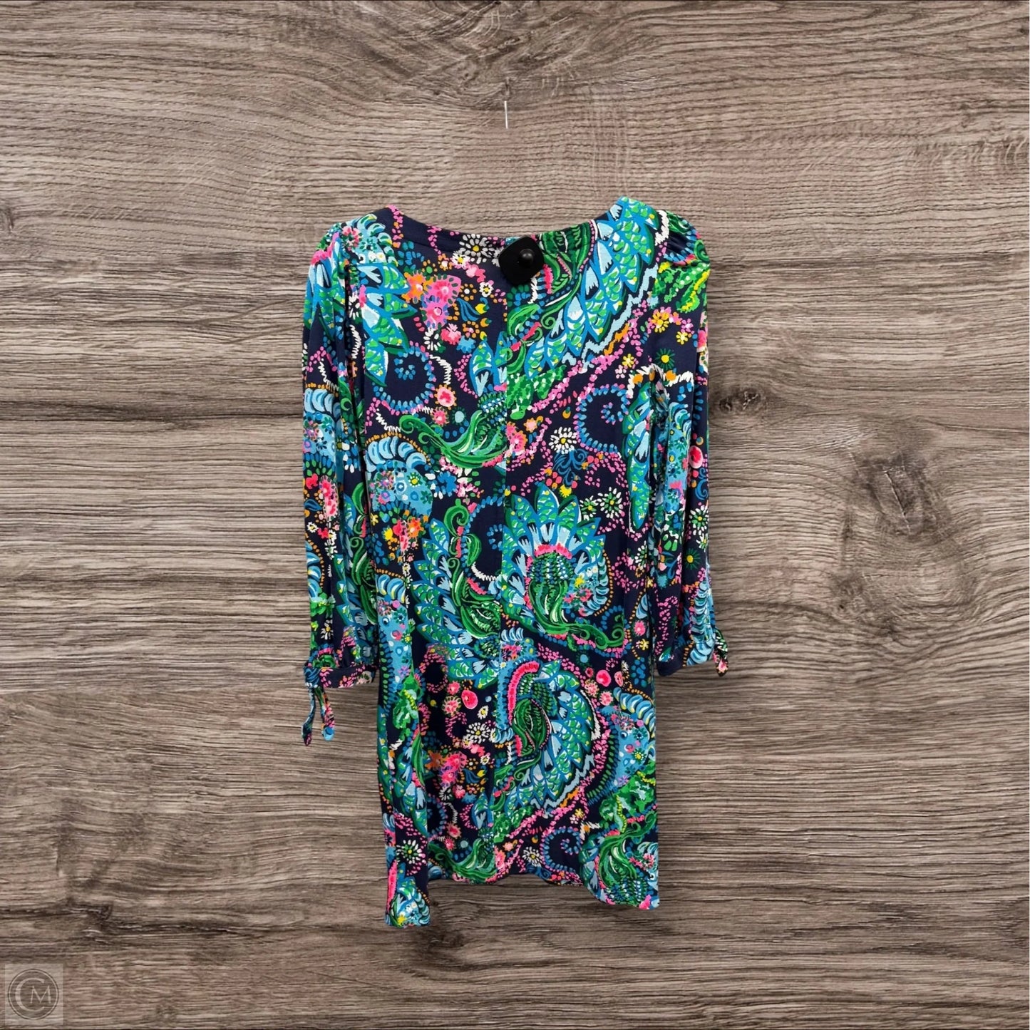 Dress Designer By Lilly Pulitzer In Blue & Green, Size: S