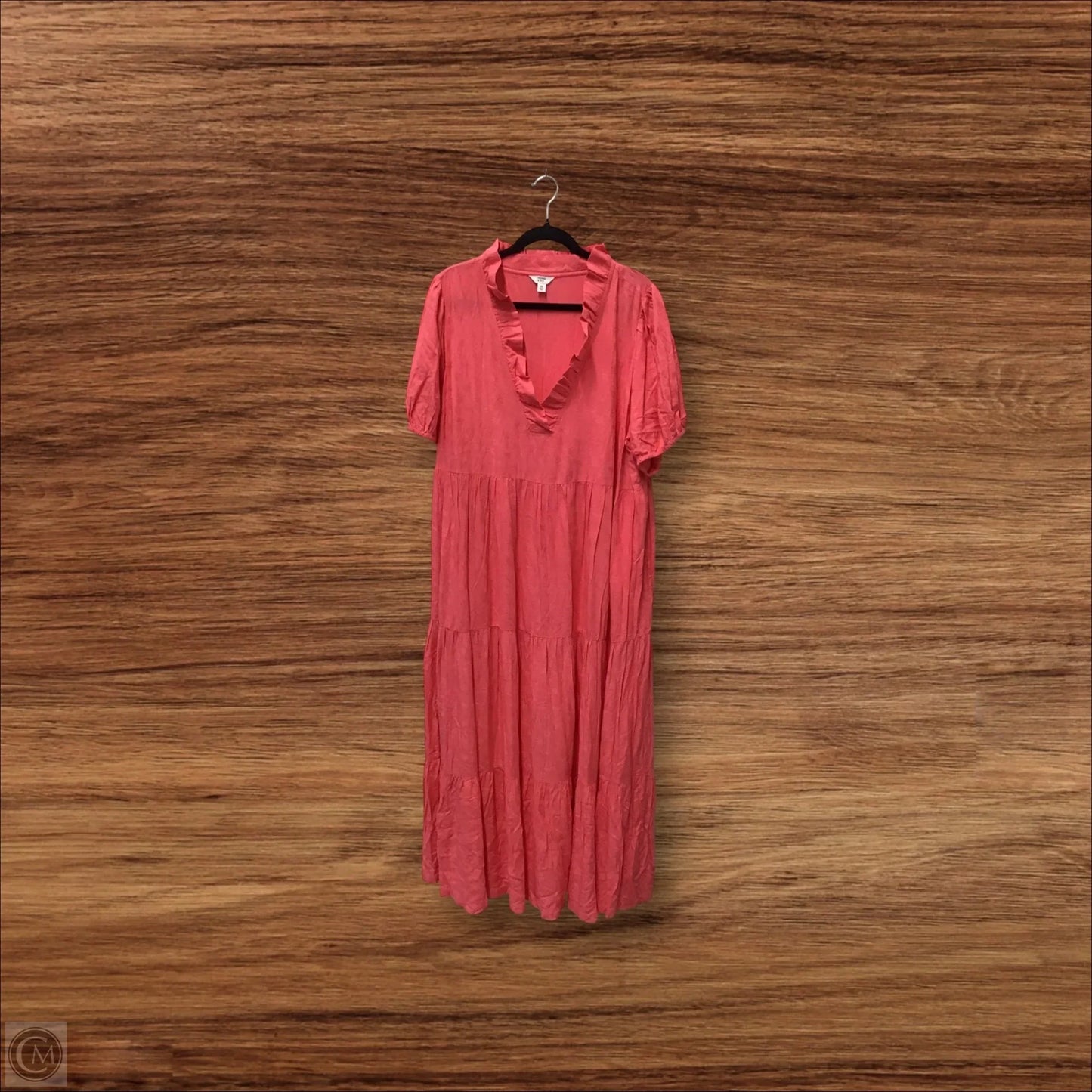 Dress Casual Maxi By Crown And Ivy In Coral, Size: 2x