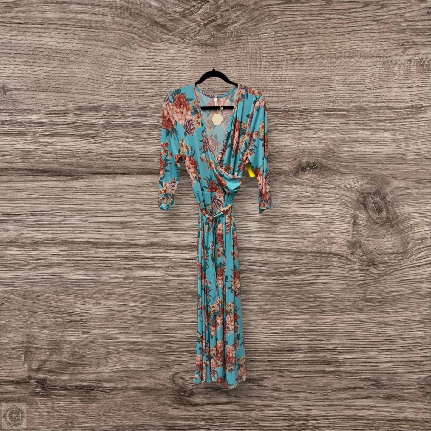 Dress Casual Maxi By Pink Blush In Blue & Pink, Size: 3x