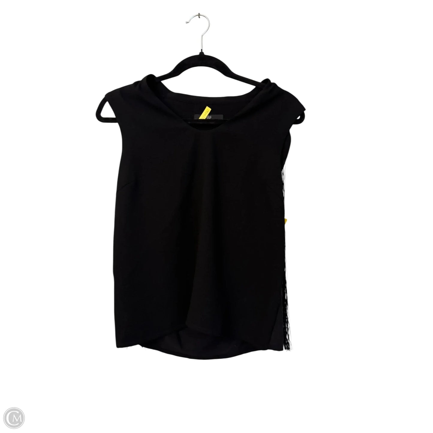 Blouse Sleeveless By Tibi In Black, Size: 6