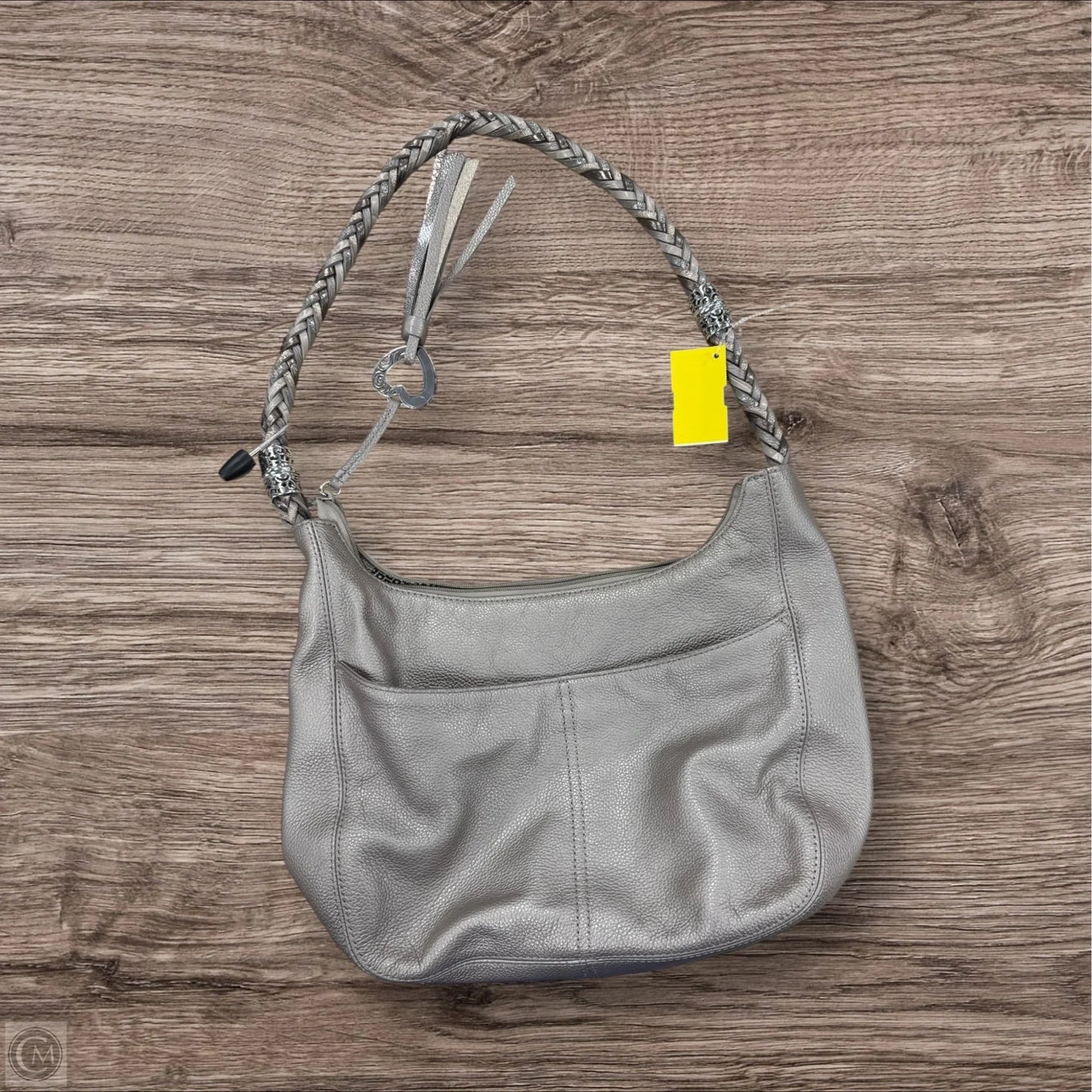 Handbag Leather By Brighton, Size: Medium