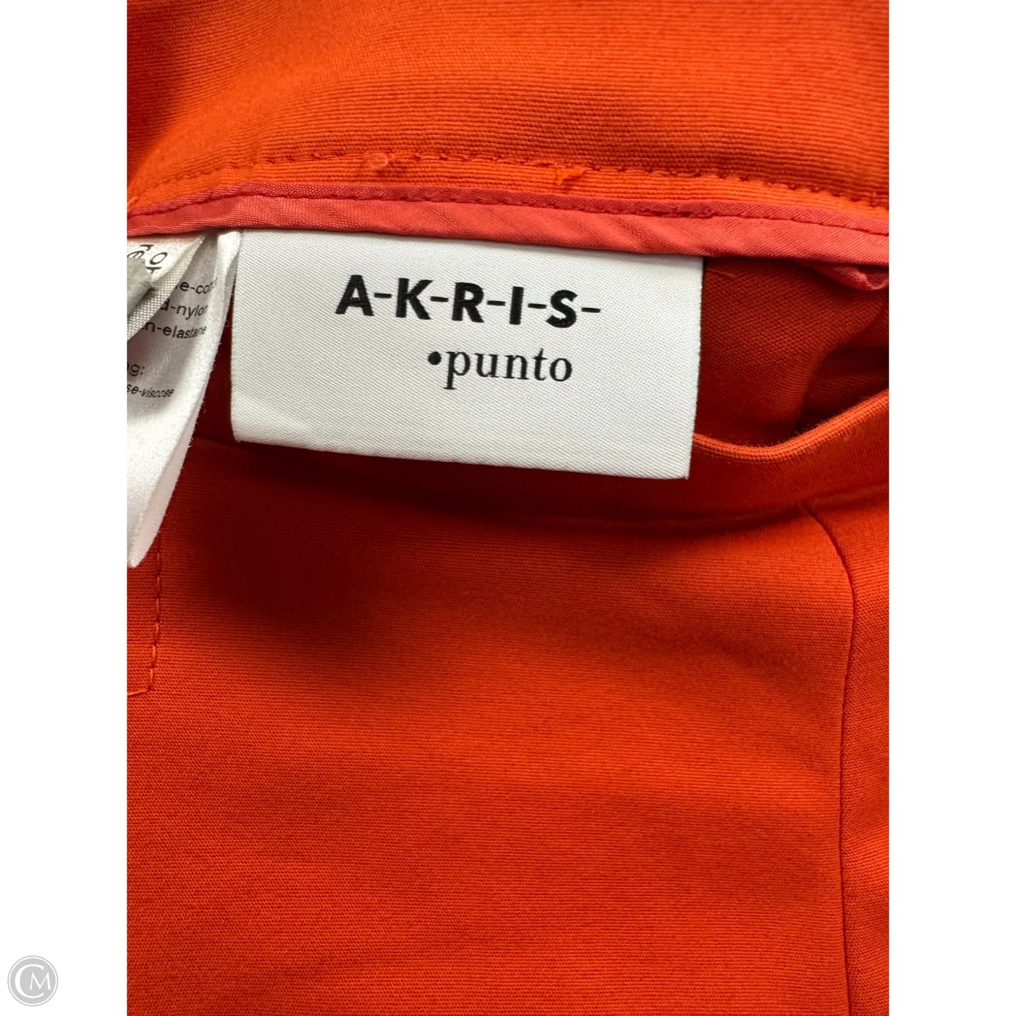 Pants Dress By Akris In Orange, Size: 6