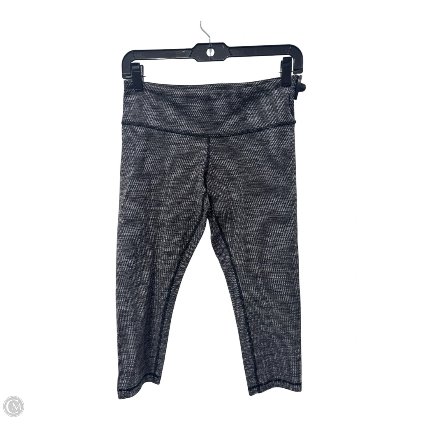 Athletic Leggings Capris By Lululemon In Grey, Size: 6