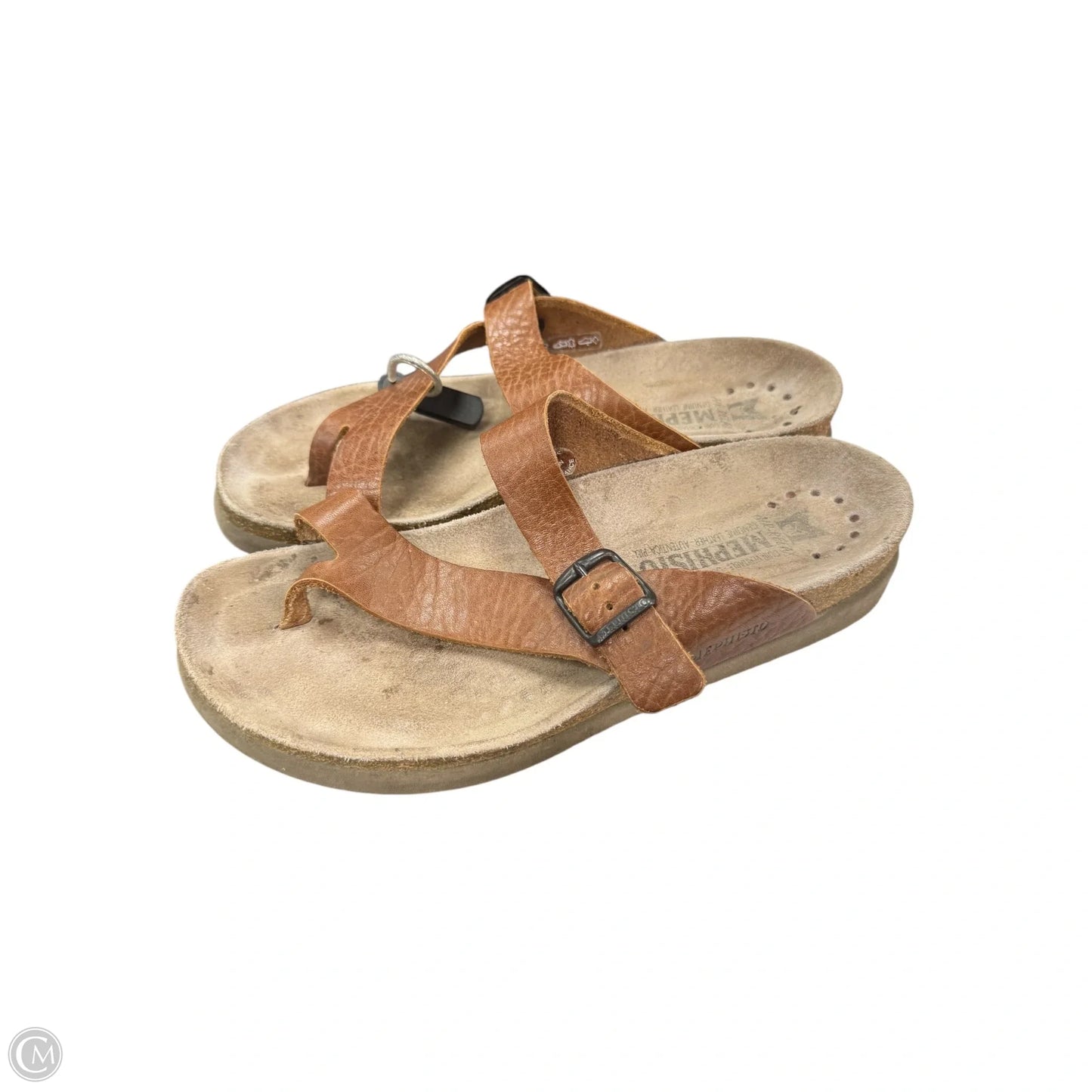Sandals Flats By Mephisto In Brown, Size: 7.5