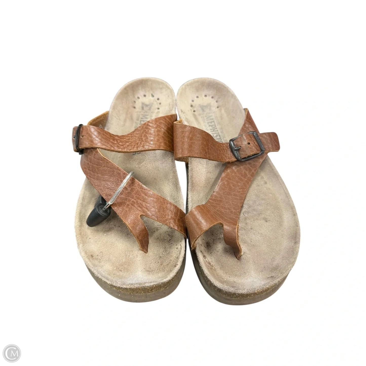 Sandals Flats By Mephisto In Brown, Size: 7.5