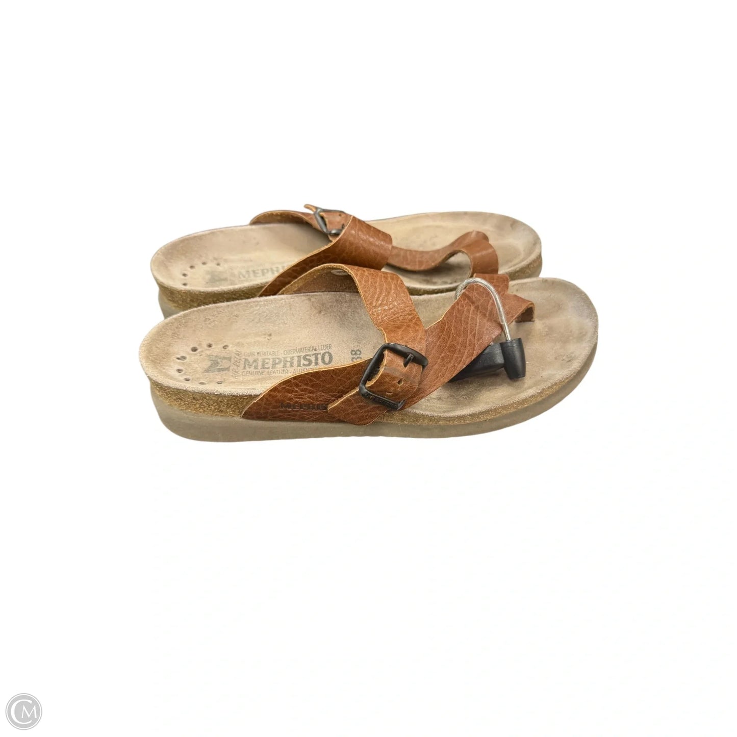 Sandals Flats By Mephisto In Brown, Size: 7.5