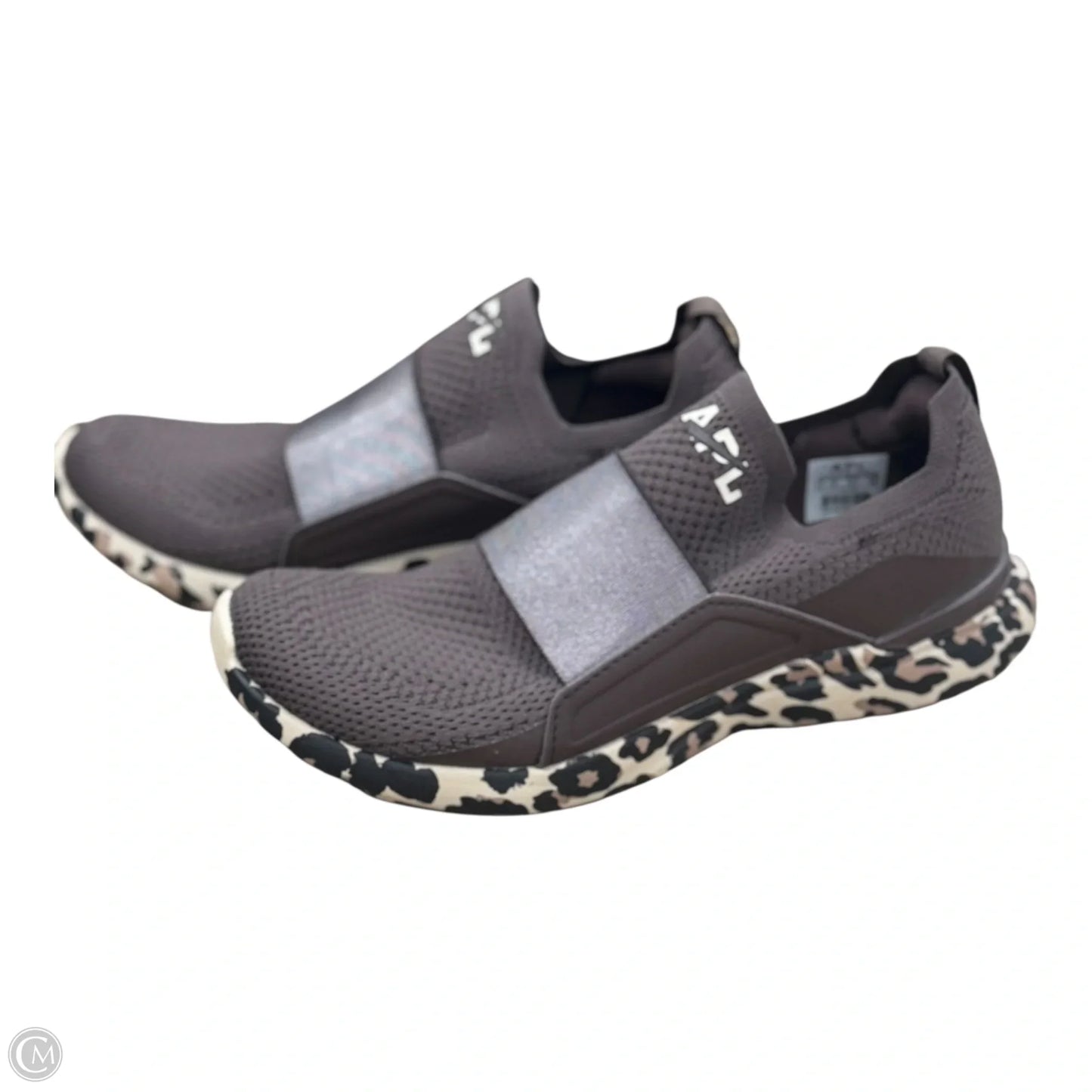 Shoes Designer By Apl In Animal Print, Size: 6.5