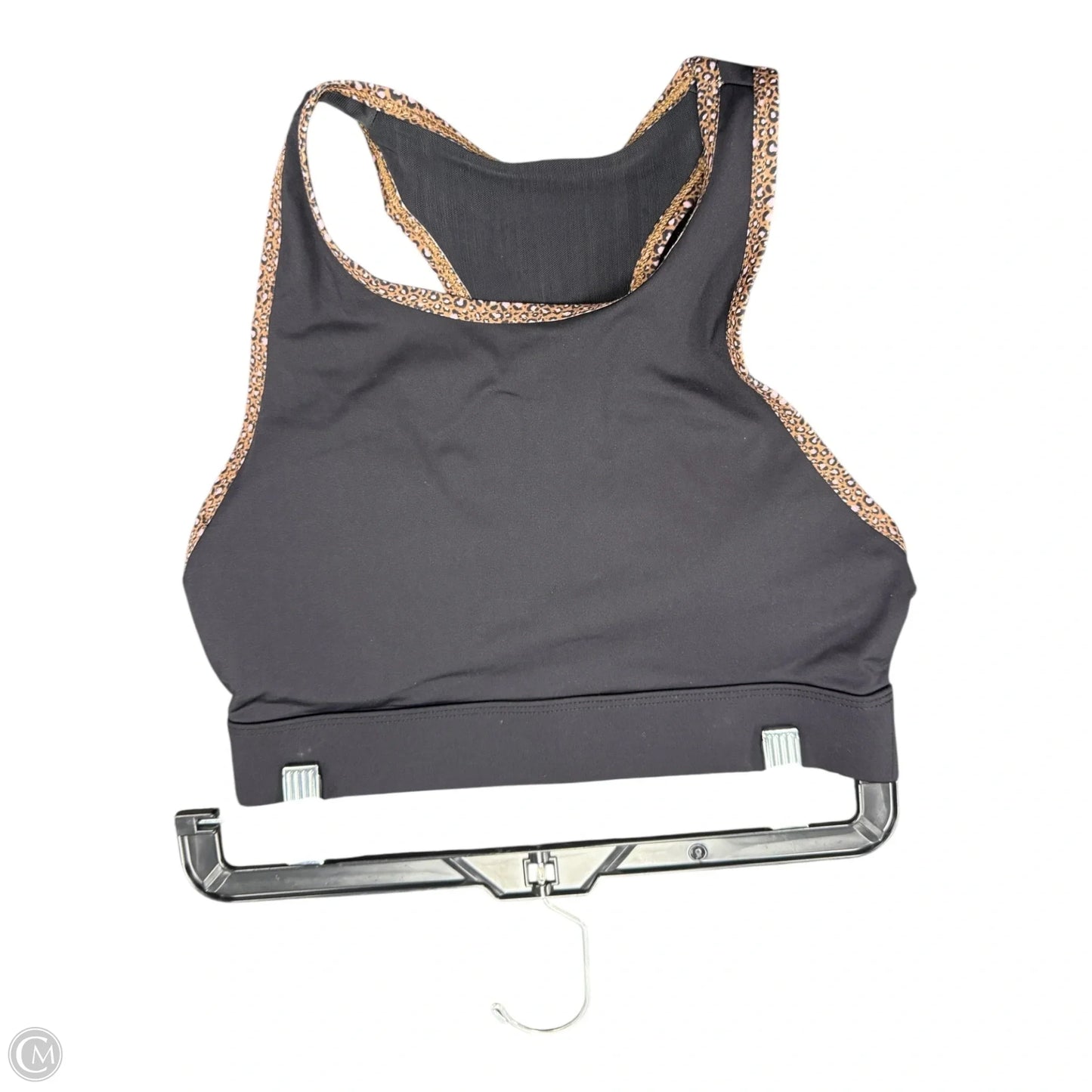 Athletic Bra By Fabletics In Black & Brown, Size: S