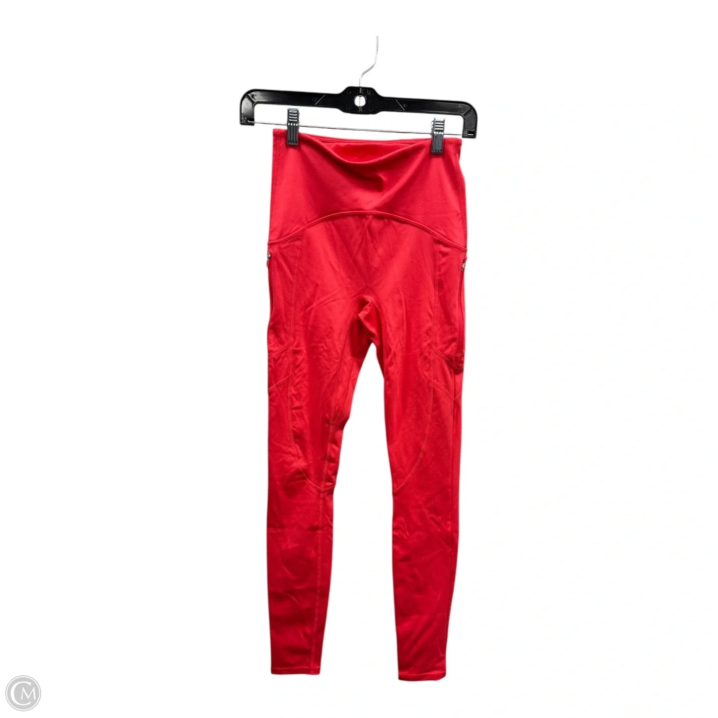 Athletic Leggings By Fabletics In Coral, Size: Xs