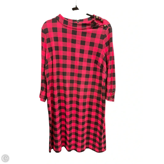 Dress Casual Short By Talbots In Black & Red, Size: 1x
