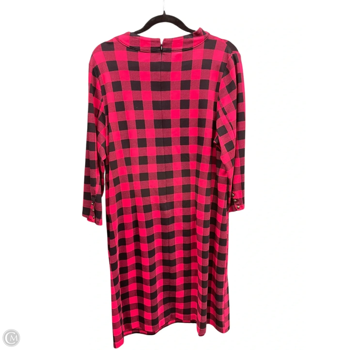 Dress Casual Short By Talbots In Black & Red, Size: 1x