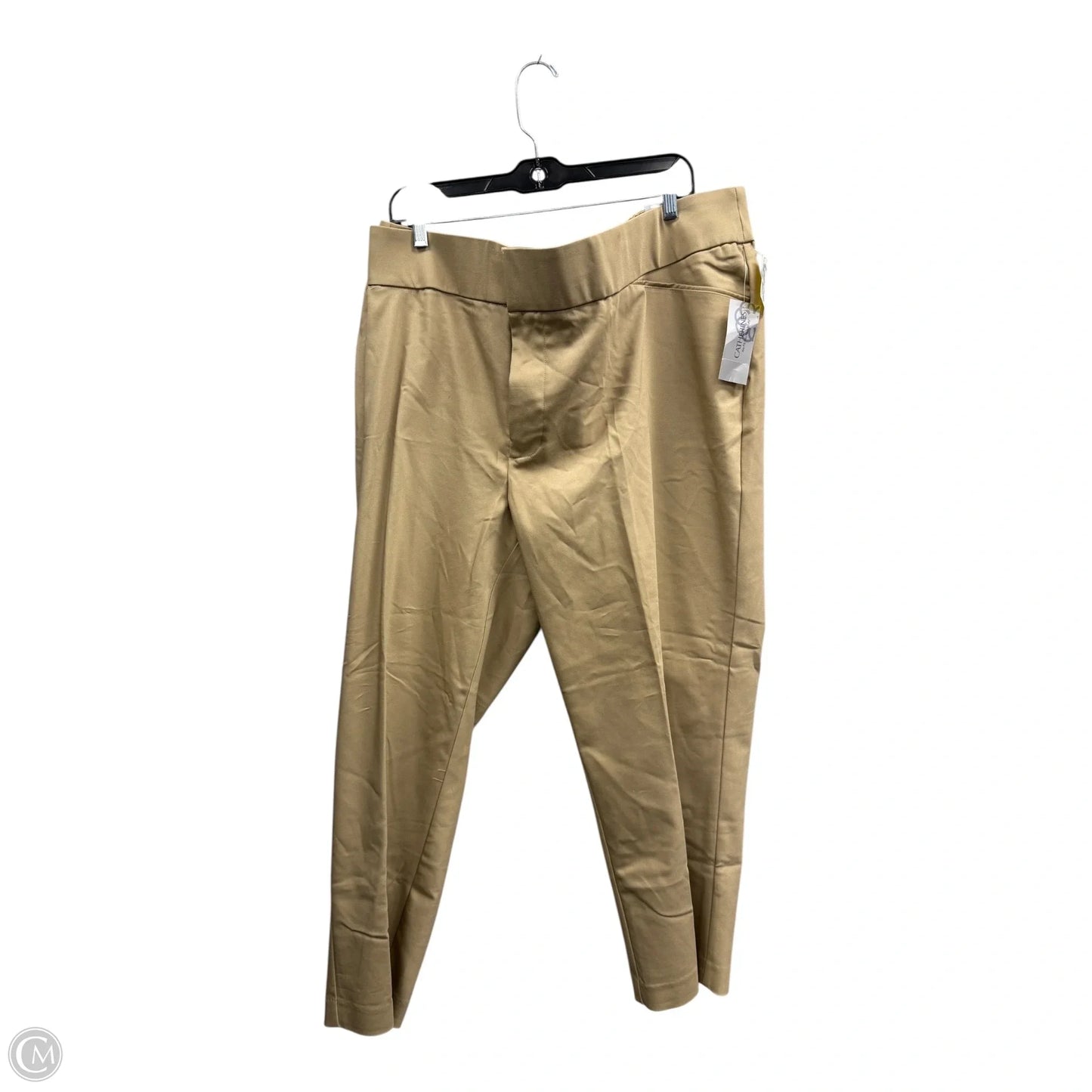 Pants Dress By Catherines In Tan, Size: 4x