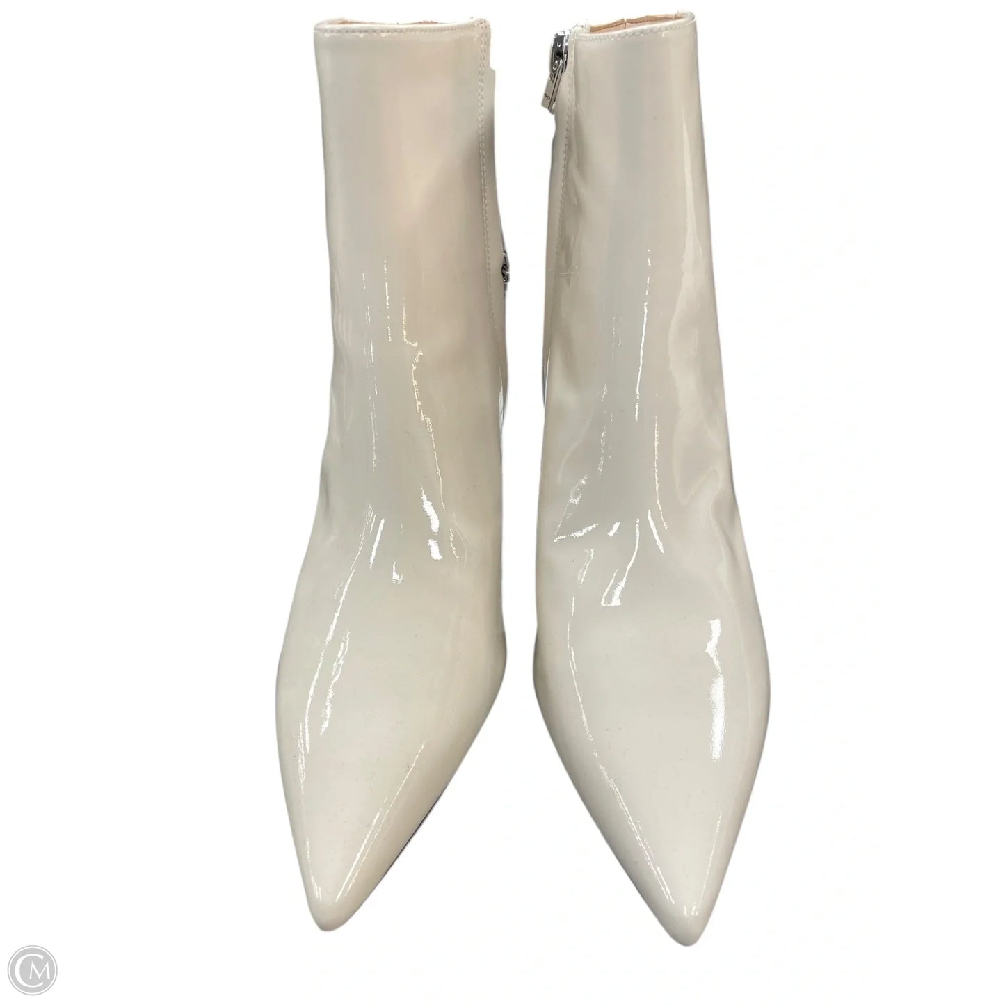 Boots Designer By Coach In Cream, Size: 9.5